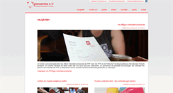 Desktop Screenshot of grenzenlos.org